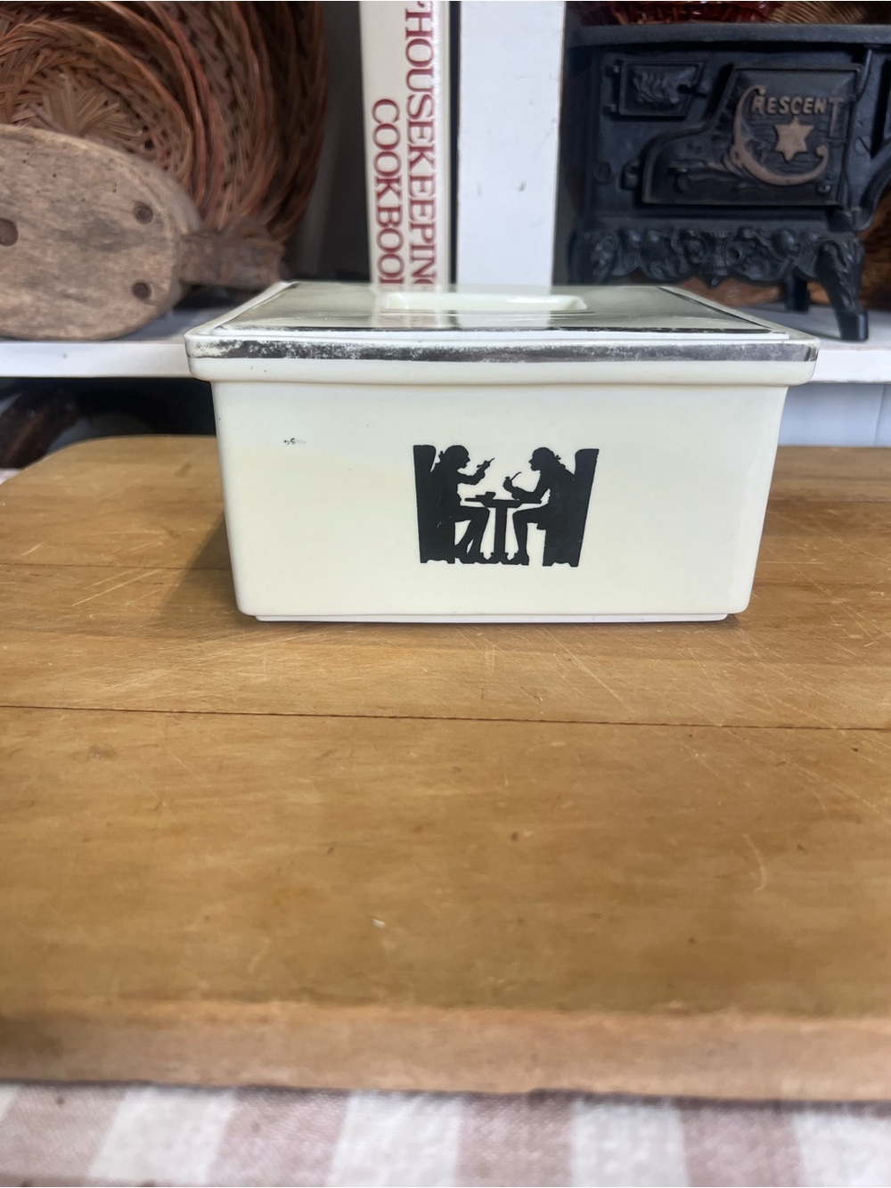 Hall’s superior tavern silhouette covered refrigerator dish